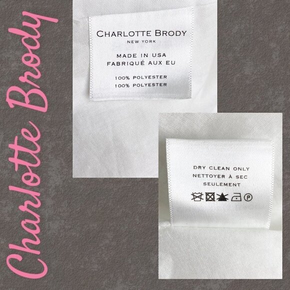 NWT CHARLOTTE BRODY Versailles Seersucker Blouse In White, Size Medium - Picture 4 of 7